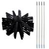 1 Set Dryer Cleaning Brush Brush Nylon Chimney Air Vent Cleaning Kit for Drill Kitchen Tools Chimney Sweep Stove Electric view 1