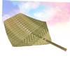 ARTIBETTER 3pcs Weaving Fan Lightweight Cooling Handheld Accessory for Outdoor Parties and Beach Use Elegant Design for Elderly Relaxation view 4