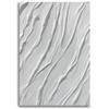 Abstract Painting Original Canvas Wall Art for Living Room White Textured Contemporary Decor (36 x 48 Inches Ready to hang) view 1