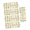 IMIKEYA DIY Clock Number Kit Wall Clock Parts Numbers 5 Sets Elegant Easy to Install view 1