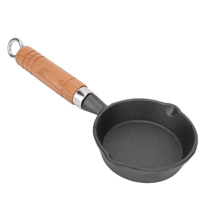 11.2in Cast Iron Skillet, Non Stick Frying Pans Cast Iron Pan Set, Comfortable Handle for High Temperature Resistance for Kitchen, Restaurant, Can Be Used for Omelette, Pancake, Panini