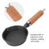 11.2in Cast Iron Skillet, Non Stick Frying Pans Cast Iron Pan Set, Comfortable Handle for High Temperature Resistance for Kitchen, Restaurant, Can Be Used for Omelette, Pancake, Panini view 3