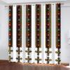 XIANGPEIFBH Shading Window Curtain Ethiopian Traditional Decor Curtains for Living Room Bedroom Window Curtain Salon Simple Decor 59(W) x(H) 110in/150x280cmx2pcs view 2