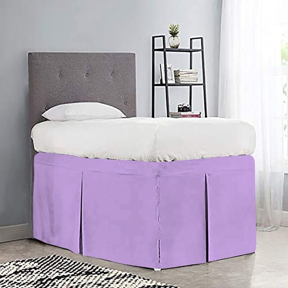 Silver Cotton- Split Corner with Three Side Coverage in Lilac Full Size (54" x 80"+ 46" Inch) 100% Egyptian Cotton, 1000 Thread Count