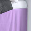 Silver Cotton- Split Corner with Three Side Coverage in Lilac Full Size (54" x 80"+ 46" Inch) 100% Egyptian Cotton, 1000 Thread Count view 3