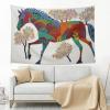 Baxozud horse Tapestry Psychedelic Tapestry Wall hanging Bedding Tapestry view 4