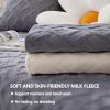 HGTRH Couch Covers for 3 Cushion Couch Sofa Sectional, Sofa Slipcovers Thick Milk Velvet, Comfortable Skin- Friendly Sofa Covers with Non Slip Bottom, No Fading No Shedding view 3