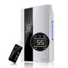 2.2L Remote Intelligent Dehumidifier with LCD Display,110V 90W Adjustable Timer & Humidity Dehumidifier with Drain Hose,300 ft Low Noise Dehumidifier for Large Medium Sized Rooms or Garage view 1