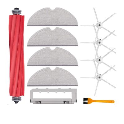 ORCOW Compatible with Roborock Q7 Max, Q7 Max+, Q7 Plus, T8 Robot Vacuum Replacement Spare Parts Main Side Brush Hepa Filter Mop Dust Bag (Color : Set I)
