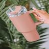 40 OZ stainless steel Double Insulated Tumbler (Pink) view 3