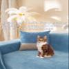 flowmultiply Waterproof & Anti-Slip Sofa Cover - Cat & Dog Claw-Resistant Furniture Protector, Stylish Scratchproof Couch Cover for Pets, Universal Fit Most Couche(XLarge,78"X118") view 3