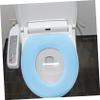 Cabilock 2Pcs Soft Toilet Cushion Covers - Warm Eva Toilet Seat Mats for Bathroom Reusable and Washable Comfortable Cushions for Home Travel view 4