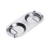 1pc Spoon Rest Service Spoon Stand Vertical Spoon Stand Spoon Storage Rack Spoon Rack Desktop Utensils Rack Pot Lid Holder Kitchen Utensil Holder Detachable Stainless Steel Shelf view 1