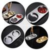 1pc Spoon Rest Service Spoon Stand Vertical Spoon Stand Spoon Storage Rack Spoon Rack Desktop Utensils Rack Pot Lid Holder Kitchen Utensil Holder Detachable Stainless Steel Shelf view 2