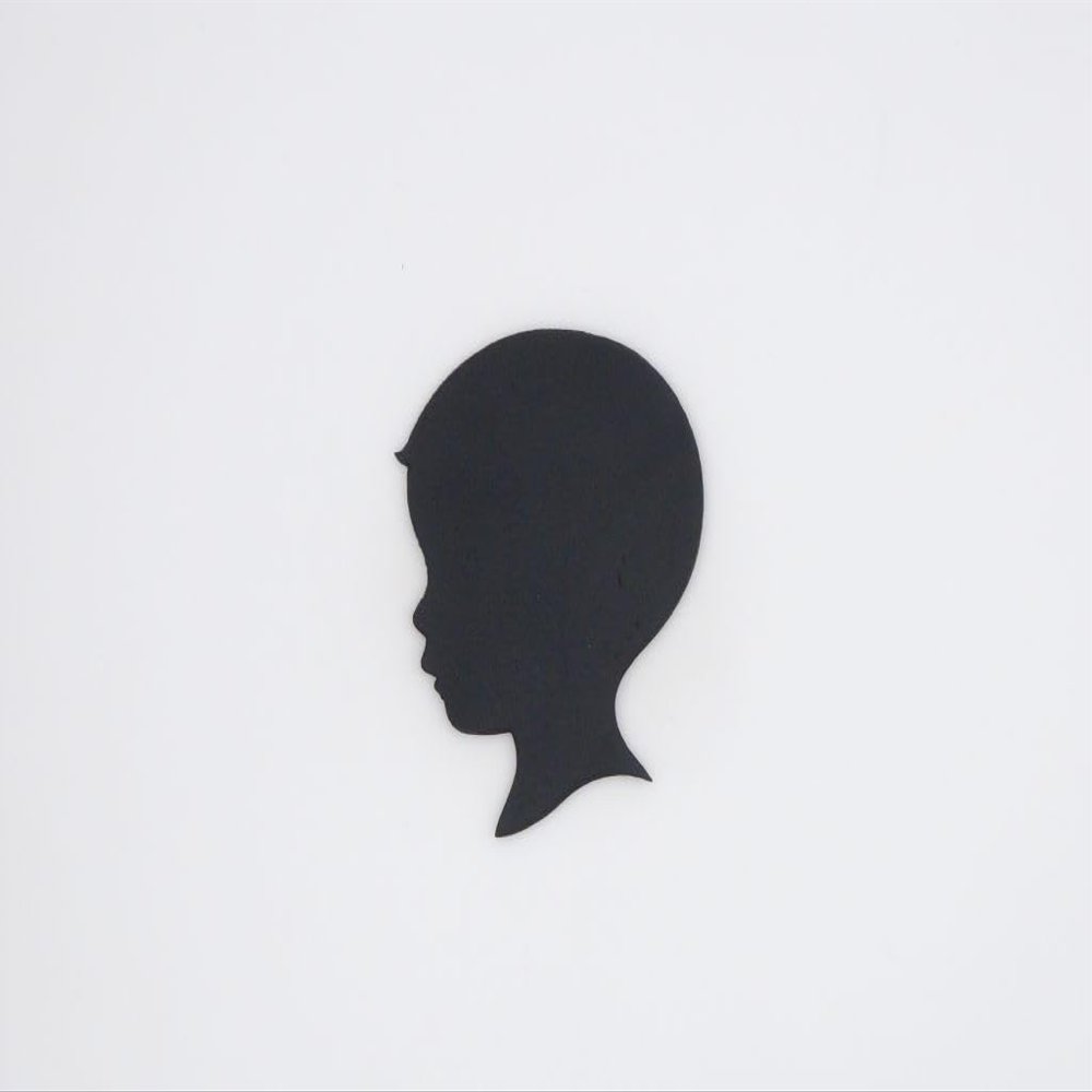 Baby Head 266-I242 Cookie Cutter Silhouette