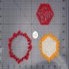 D20 Dice in Flames 266-I438 Cookie Cutter Set view 2