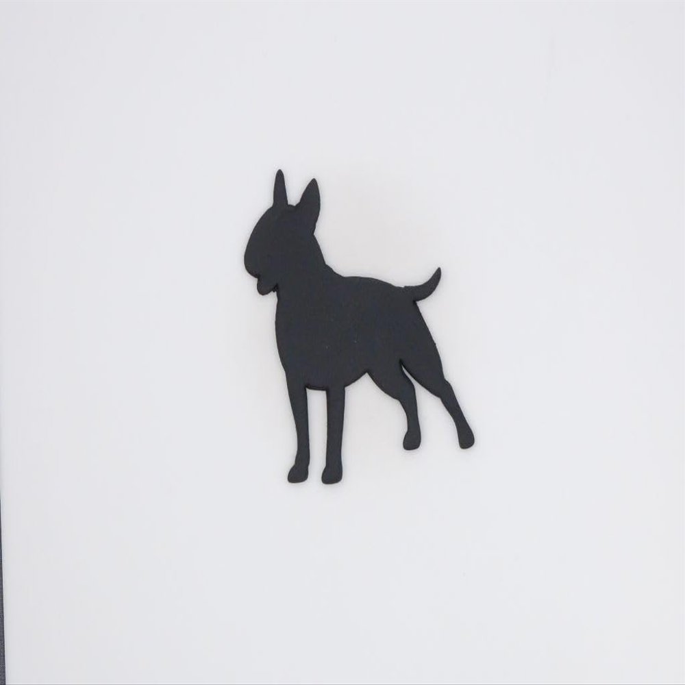 Bull Terrier Dog Body 266-I618 Cookie Cutter Silhouette