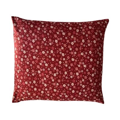 Atelier Sanba Zabuton Floor Pillow with Removable Cover - Traditional Japanese Decor | 90% Cotton, 10% Polyester Filling, Fluffy Floor Cushion for Couch, Living Room Seating or Meditation