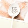 Boyfriend Husband Anniversary Birthday Gift from Wife Girlfriend Christmas Gift for Daughter Son Mom Dad Spoons Engraved Long Distance Relationship Gifts for Women Men You Are Loved Spoon view 4