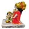jewellary hub Marble Appearance Statue of Ram Darbar Murti Ram Laxman. Sita Hanuman ji Family Idol for Pooja Room Home Temple Gift Diwali Office Decorations (Marble 5 inches) view 2