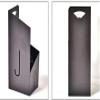 FairUo Umbrella Stands,Indoor Home Hotel Lobby Black Wrought Iron Engraving Umbrella Bucket for Hallway view 4