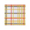 LEES TOSS Piet Mondrian New York City 1 Canvas Poster Bedroom Decor Sports Landscape Office Room Decor Gift Wall Art Decor Print Picture Paintings for Living Room Unframe:12x12inch(30x30cm) view 1