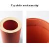 HARAY Kitchens Trash Can 12L Retro Wood Trash Can Household Without Cover Living Room Toilet Bathroom Kitchen Trash Can Home Office - Holds Waste (Color : Gold) view 3