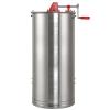 YJSG Manual Honey Extractor, 2 Frames Stainless Steel Honey Centrifuge Extractor, Honey Extractor with Transparent Lid Double Beam Design, for Apiaries and Family Use,2 Frames view 1