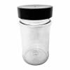 6 Pack of Plastic Jars with Screw Caps view 3