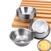 3 Sizes Round 304 Stainless Steel Egg Tart Molds Pudding Tin Cheese Pan Bowl Cake Holder For DIY Baking Accessories (10pcs Medium Molds) view 1