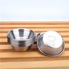 3 Sizes Round 304 Stainless Steel Egg Tart Molds Pudding Tin Cheese Pan Bowl Cake Holder For DIY Baking Accessories (10pcs Medium Molds) view 3
