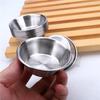 3 Sizes Round 304 Stainless Steel Egg Tart Molds Pudding Tin Cheese Pan Bowl Cake Holder For DIY Baking Accessories (10pcs Medium Molds) view 4