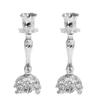 European Classical Candlestick Holder Set, 2 Pcs Silver Candle Sticks Stands Single Head Ornate Candle Holder for Living Room Ornaments Table Centrepieces view 1