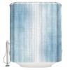 Double Love Abstract Sky Blue Bathroom Curtain 96 Inch Shower Curtain with Hooks, Waterproof Polyester Bath Curtain Washable Bathtub Curtain Modern Abstract Minimalist Painting Art 72''x 96'' view 3