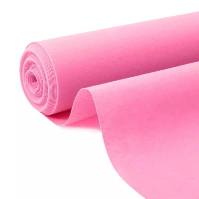 Pink Wedding Carpet 1X10m Event Ceremony Aisle Carpet Wear-Resistant Walkway Rugs Roll for Party Birthday Christmas Thanksgiving Outdoor Decoration 2mm Thickness (Size : 1x15m)