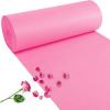 10M 20M Wedding Aisle Runner Carpet Pink Non-Slip Floor Runway Rugs Event Walkway Carpet Roll for Church Party Birthday Ceremony Opening Celebration, 2mm Thickness (Size : 1.2x10m) view 1