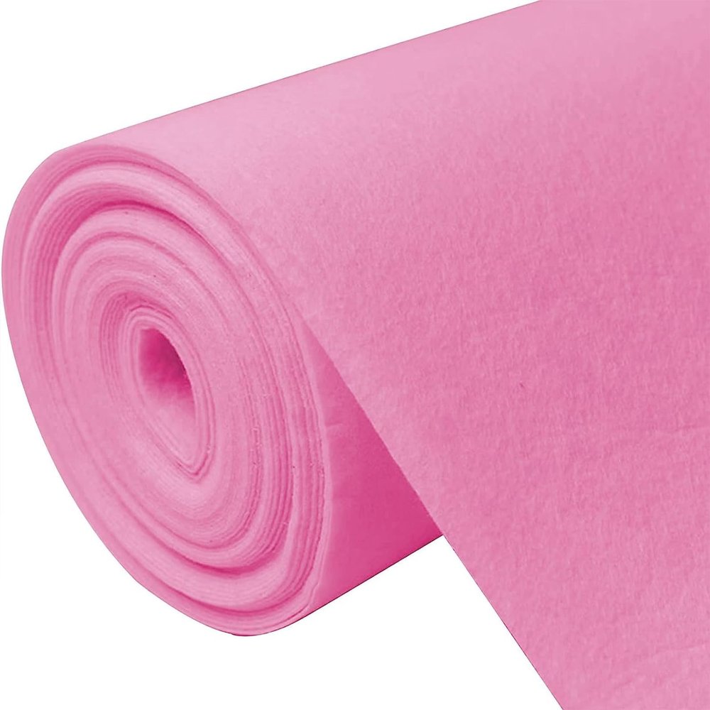 Pink Wedding Carpet 10m Event Aisle Runner Carpet Non-Slip Bridal Walkway Carpets Reception Rug for Party Church Christmas Outdoor Decoration, 2mm Thickness (Size : 1.5x50m)