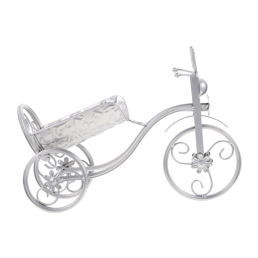 TIDTALEO 1pc Wine Rack Motorcycle Bike Vintage Tray Figurine Display Shelf Desktop Bike Wine Rack Wine Storage Rack Wine Stand Wine Metal Rack Red Wine Rack Bottle Display Holder Lens Iron