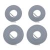 Yardwe 4pcs Replacement Cord for Anti Gravity Chair, Repair Cord for Recliners Chair, Replacement Laces Cord Kit for Lounge Chair Bungee Beach Chair Bungee Chair (Grey) view 1