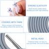 Yardwe 4pcs Replacement Cord for Anti Gravity Chair, Repair Cord for Recliners Chair, Replacement Laces Cord Kit for Lounge Chair Bungee Beach Chair Bungee Chair (Grey) view 4