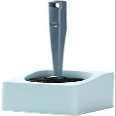 DLUXCA Toilet Brush Silicone Toilet Brush with Base Rubber Holder Floor-Standing Bathroom Toilet Cleaning Brush Bathroom Washroom Accessories Bathroom Toilet Brush Holder (Color : C, Size : One Size)
