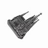 Barcelona Spain Gaudi Architecture Refrigerator Magnet 3D Travel Souvenir Fridge Decoration Magnetic Sticker Hand Painted Craft view 3