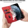 KAVJU Wallet Case for iPhone 14/14 Max/14 Pro/14 Pro Max, Leather Wallet Case, Shockproof Strong Magnetic Flip Cover Case with Card Slot Kickstand Function (Color : Red, Size : 14 6.1") view 2