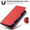 KAVJU Wallet Case for iPhone 14/14 Max/14 Pro/14 Pro Max, Leather Wallet Case, Shockproof Strong Magnetic Flip Cover Case with Card Slot Kickstand Function (Color : Red, Size : 14 6.1") view 4