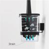 DLUXCA Toilet Brush Modern Bathroom Corner Wall-Mounted Soft Cleaning Brush Household Toilet Rack Set Wc Brush Holder Washing Accessories Bathroom Toilet Brush Holder view 3