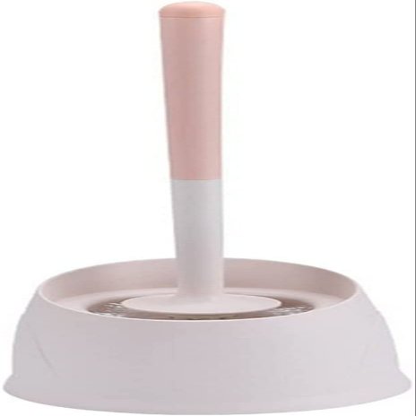 DLUXCA Toilet Brush Creative Toilet Brush Holders Household Bathroom Accessories Toilet Bowl Brush Tools Accessoires Toilet Cleaning Bathroom Toilet Brush Holder (Color : Pink, Size : One Size)