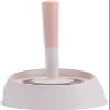 DLUXCA Toilet Brush Creative Toilet Brush Holders Household Bathroom Accessories Toilet Bowl Brush Tools Accessoires Toilet Cleaning Bathroom Toilet Brush Holder (Color : Pink, Size : One Size) view 1
