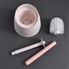 DLUXCA Toilet Brush Creative Toilet Brush Holders Household Bathroom Accessories Toilet Bowl Brush Tools Accessoires Toilet Cleaning Bathroom Toilet Brush Holder (Color : Pink, Size : One Size) view 4