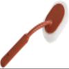 Toilet Brush Strong Decontamination Bath Brush Long Handle Durable Sponge Tiles Brush Toilet Fish Tank Cleaning Brush Household Clean Tools Bathroom Toilet Brush Holder ( Color : A , Size : One size ) view 1