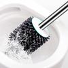 DLUXCA Toilet Brush Silicone Head Brush Household Floor-Standing Toilet Tool Bathroom Accessories Sets Bathroom Toilet Brush Holder view 4